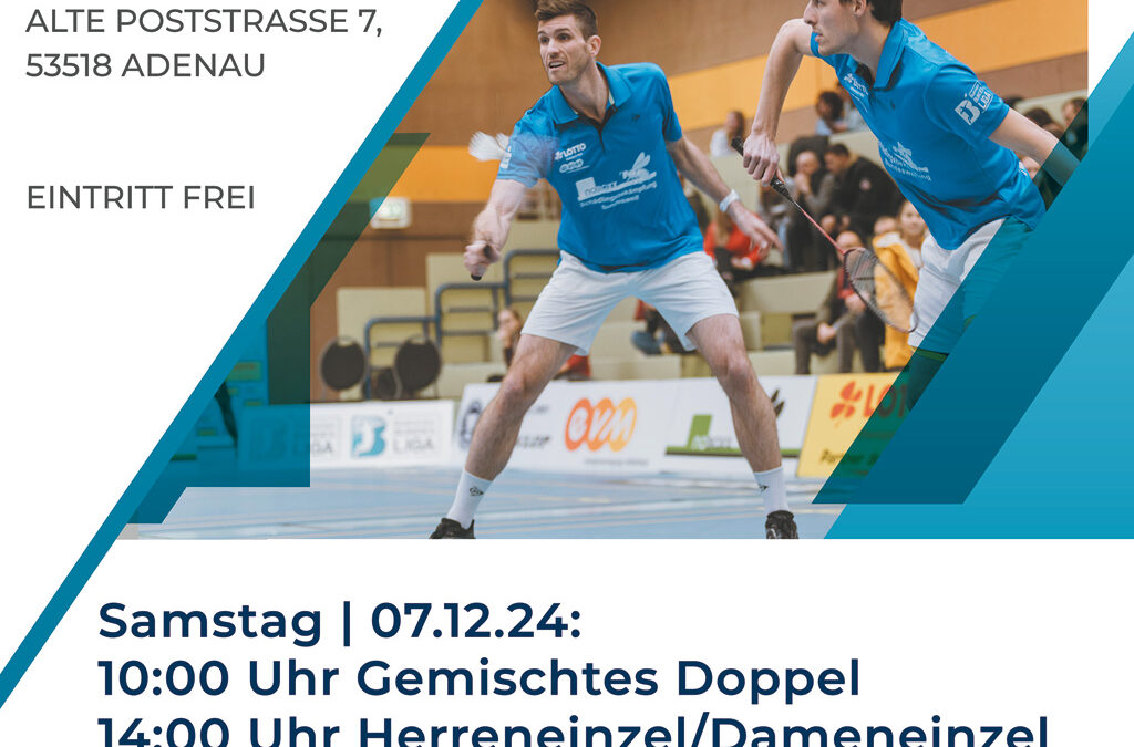 Badminton Rheinlandmeisterschaften in Adenau